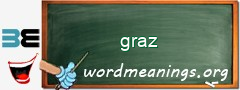 WordMeaning blackboard for graz